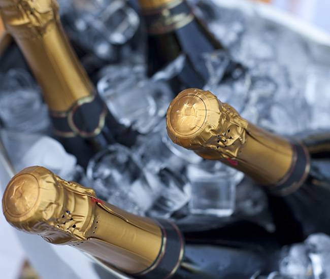 Champagne mariage près de Vannes